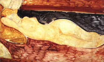 Amedeo Modigliani Reclining Nude oil painting picture